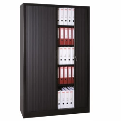Armoire haute à rideaux coulissants en kit