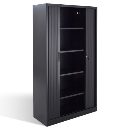 Armoire haute à rideaux coulissants - Hauteur 1800 mm Armoire haute à rideaux coulissants - Hauteur 1800 mm