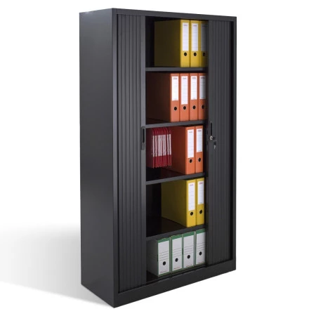 Armoire haute à rideaux coulissants - Hauteur 1950 mm