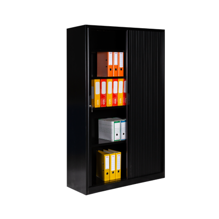 Armoire haute à rideaux coulissants - Hauteur 1950 mm Armoire haute à rideaux coulissants - Hauteur 1950 mm