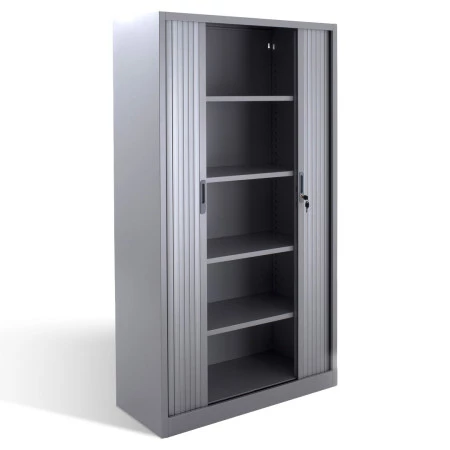 Armoire haute à rideaux coulissants - Hauteur 1950 mm Armoire haute à rideaux coulissants - Hauteur 1950 mm