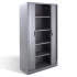 Armoire haute à rideaux coulissants - Hauteur 1950 mm Armoire haute à rideaux coulissants - Hauteur 1950 mm