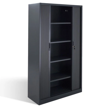 Armoire haute à rideaux coulissants - Hauteur 1950 mm Armoire haute à rideaux coulissants - Hauteur 1950 mm