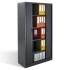 Armoire haute à rideaux coulissants - Hauteur 1950 mm Armoire haute à rideaux coulissants - Hauteur 1950 mm