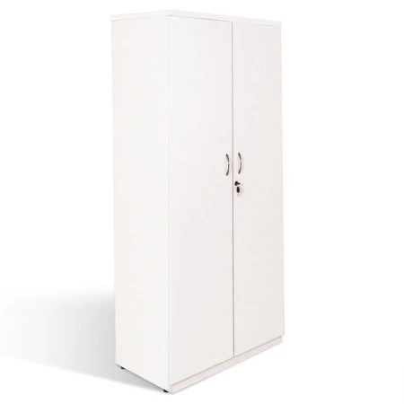 Armoire haute en bois à portes battantes Armoire haute en bois à portes battantes