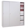 Armoire haute métallique à portes coulissantes
