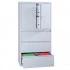Armoire métallique à portes et à tiroirs. Six types de porte disponibles. Peinture Epoxy. Fermeture par clés (2 clefs fournies) Armoire métallique à portes et à tiroirs. Six types de porte disponibles. Peinture Epoxy. Fermeture par clés (2 clefs fournies)