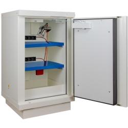 Armoire de charge batteries lithium-ion - Extincteur automatique spécial lithium