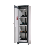 Armoire de charge pour batteries lithium-ion, 4 étagères, longueur 600 mm. Armoire de charge pour batteries lithium-ion, 4 étagères, longueur 600 mm.