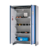Armoire de charge pour batterie lithium-ion équipée de 6 étagères. Armoire de charge pour batterie lithium-ion équipée de 6 étagères.