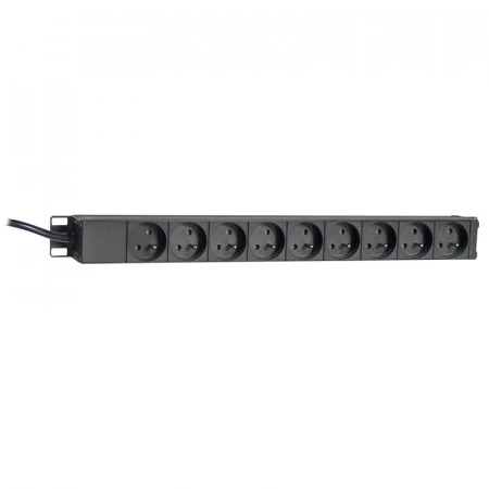 Rack de 9 prises électriques puissance maximale 4000 watts/16ampères