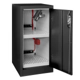 Armoire de sureté pour Batteries, Basse, 1 porte pour le stockage et la recharge. Armoire de sureté pour Batteries, Basse, 1 porte pour le stockage et la recharge.