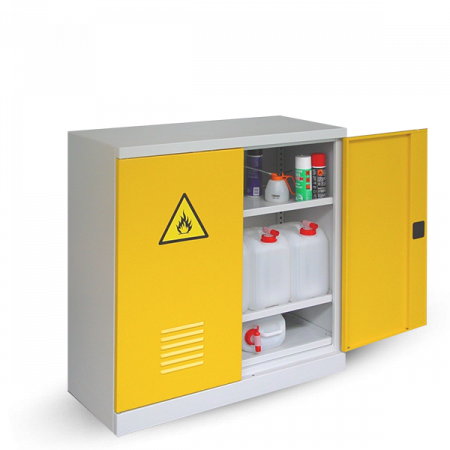 Armoire basse de sécurité pour produits dangereux Armoire basse de sécurité pour produits dangereux