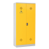 Armoire de sécurité 2 portes pour produits dangereux. serrure à clé 3 points. Porte document sur la porte intérieure gauche. Ouverture de la porte à 215°. Peinture poudre époxy. Armoire de sécurité 2 portes pour produits dangereux. serrure à clé 3 points. Porte document sur la porte intérieure gauche. Ouverture de la porte à 215°. Peinture poudre époxy.