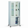 Armoire médicale à double compartiments