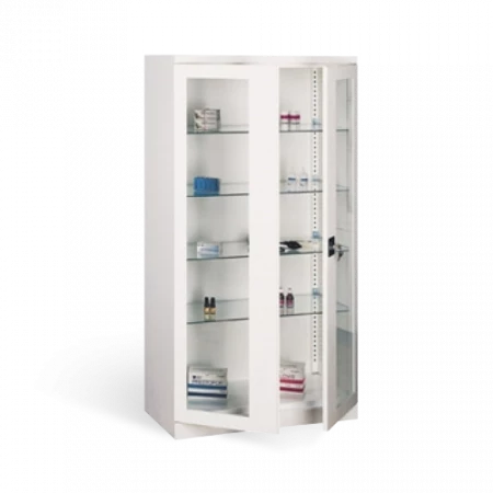 Armoire médicale en verre