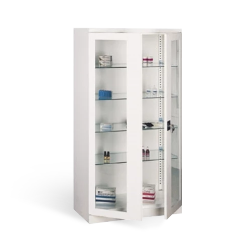 Armoire médicale en verre