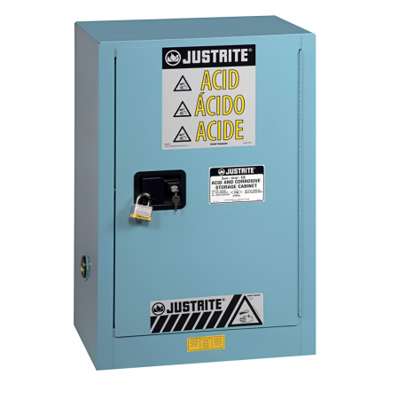 Armoire basse acier de sécurité pour produits corrosifs