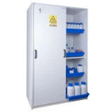 Armoire pour substances dangereuses APC222+, acides et bases, 2 portes coulissantes. Armoire pour substances dangereuses APC222+, acides et bases, 2 portes coulissantes.