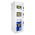 Armoire anti corrosion pour acides et bases APC107, matériaux résistants à la corrosion, en PVC ou mélaminé. Armoire anti corrosion pour acides et bases APC107, matériaux résistants à la corrosion, en PVC ou mélaminé.