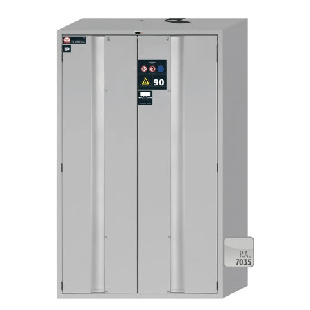 Armoire anti-feu 90 min automatique avec 3 étagères