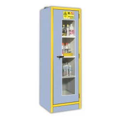 Armoire de sécurité anti-feu 30min avec portes vitrées