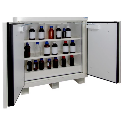 Armoire de sécurité anti-feu 90min - comptoir 2 portes