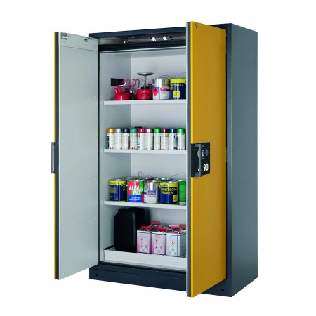 Armoire pour le stockage de liquides inflammables | Axess Industries Armoire pour le stockage de liquides inflammables | Axess Industries