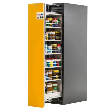 Armoire de sécurité anti-feu 90 min avec tiroirs vertical