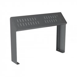 Banc assis-debout en acier