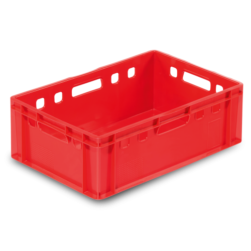 Bac alimentaire pour viande E2 - 600 x 400 mm - 40 L