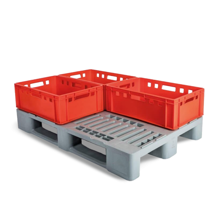 Bac alimentaire pour viande E2 - 600 x 400 mm - 40 L Bac alimentaire pour viande E2 - 600 x 400 mm - 40 L