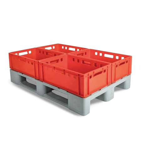 Bac alimentaire pour viande E2 - 600 x 400 mm - 40 L Bac alimentaire pour viande E2 - 600 x 400 mm - 40 L