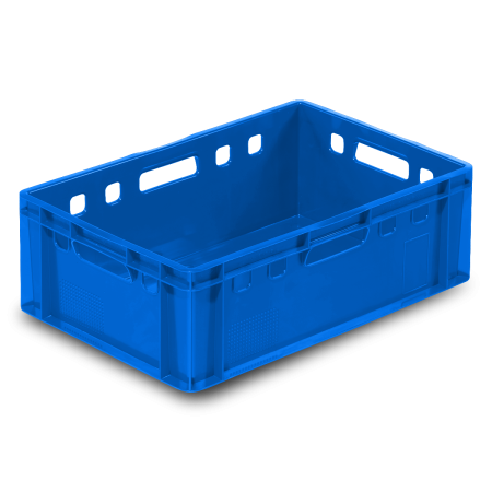 Bac alimentaire pour viande E2 - 600 x 400 mm - 40 L Bac alimentaire pour viande E2 - 600 x 400 mm - 40 L