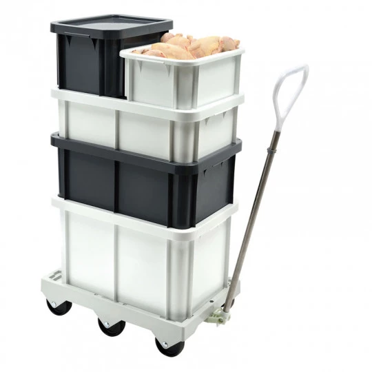 Bac rectangulaire plastique gerbable GILAC - 12 à 55 L Bac rectangulaire plastique gerbable GILAC - 12 à 55 L