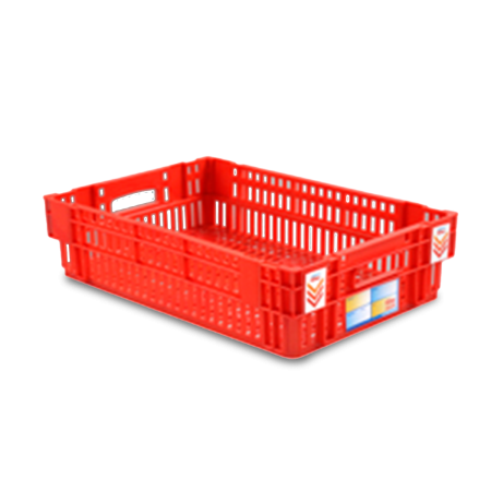 Caisse plastique ajourée liaison froide GILAC - 600 x 400 mm - 27 à 37 L Caisse plastique ajourée liaison froide GILAC - 600 x 400 mm - 27 à 37 L