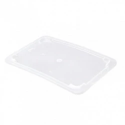 Couvercle transparent pour bac plat