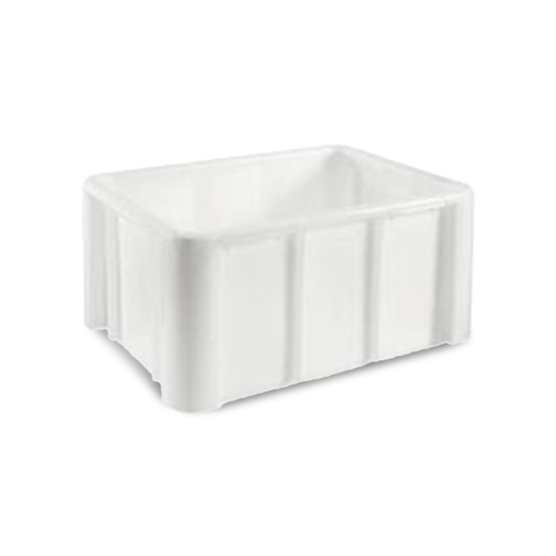 Grand bac plastique plein alimentaire 800 x 600 - 140 L