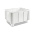 Grand bac plastique plein alimentaire 800 x 600 - 140 L Grand bac plastique plein alimentaire 800 x 600 - 140 L