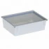 Couvercle transparent pour casier modulaire