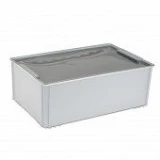 Couvercle transparent pour casier modulaire