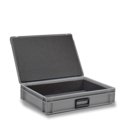 Bac mallette 600x400 avec mousse de protection