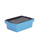 Bac navette 600 x 400 avec couvercle - Eco - bicolore Bac navette 600 x 400 avec couvercle - Eco - bicolore
