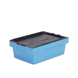 Bac navette 600 x 400 avec couvercle - Eco - bicolore