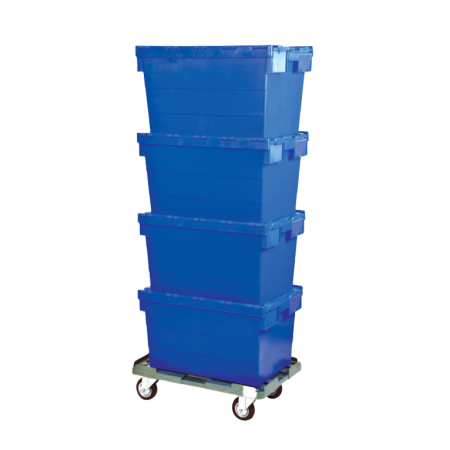 Bac navette 600 x 400 avec couvercle - uni Bac navette 600 x 400 avec couvercle - uni