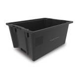 Bac plastique plein 800 x 600 emboîtable 78% Bac plastique plein 800 x 600 emboîtable 78%