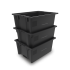 Bac plastique plein 800 x 600 emboîtable 78% Bac plastique plein 800 x 600 emboîtable 78%