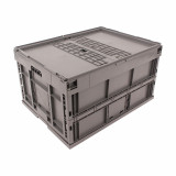 Bac pliable 800 x 600 avec couvercle Bac pliable 800 x 600 avec couvercle
