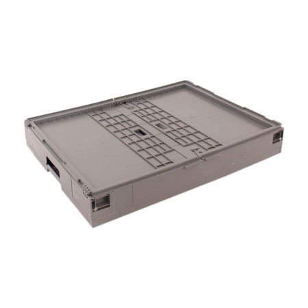 Bac pliable 800 x 600 avec couvercle Bac pliable 800 x 600 avec couvercle