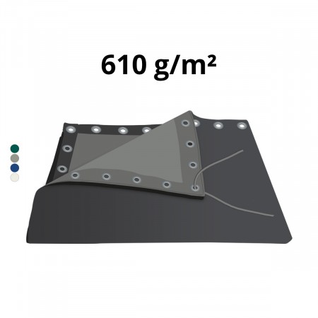 Bâche de protection plate de chantier sur mesure